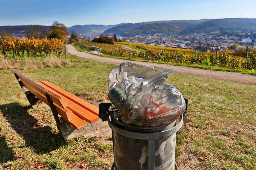 Warum die Stadt Lahr wild herumliegenden Müll vier Tage lang nicht