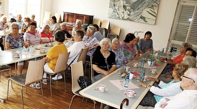 Der Stdtle-Treff in Ettenheim war gut besucht.   | Foto: Herbert Birkle