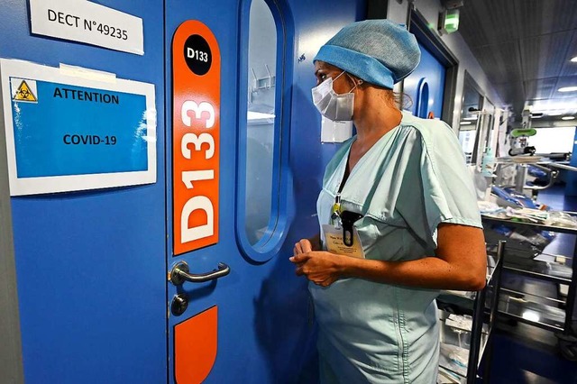 Im Straburger Krankenhaus steigt die Anzahl der Intensivpatienten.  | Foto: FREDERICK FLORIN