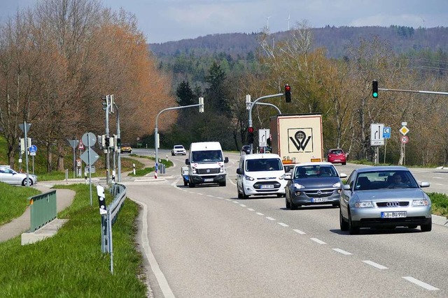 Auch die sogenannte Alu-Kreuzung ist von der Sanierung der B34 betroffen  | Foto: Verena Pichler