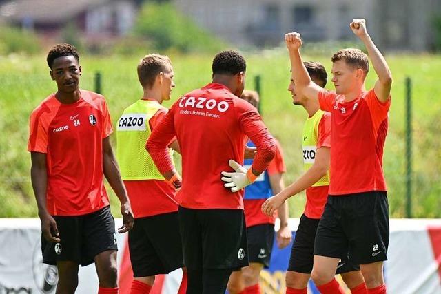 SC Freiburg gewinnt in Schruns Testspiel gegen St. Gallen 4:3