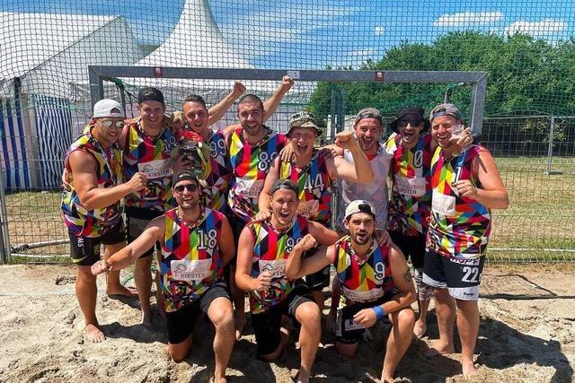 Sommer, Sonne, Beach: Das Spaßturnier der Handballerinnen und Handballer beim TuS Ottenheim