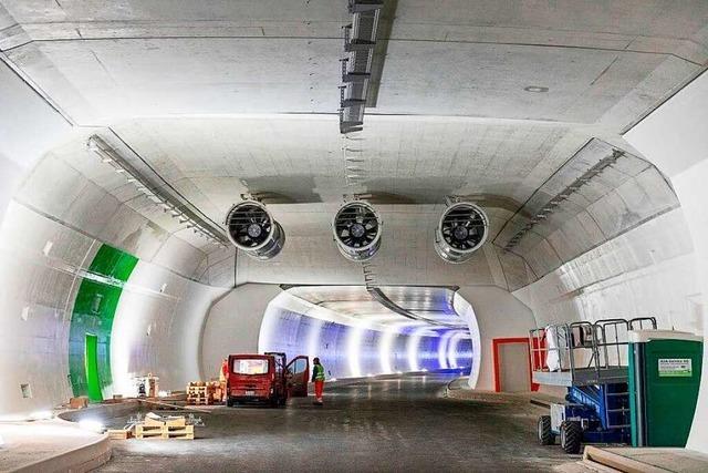 Grobung im Galgenbuck-Tunnel – Jeder Handgriff muss sitzen