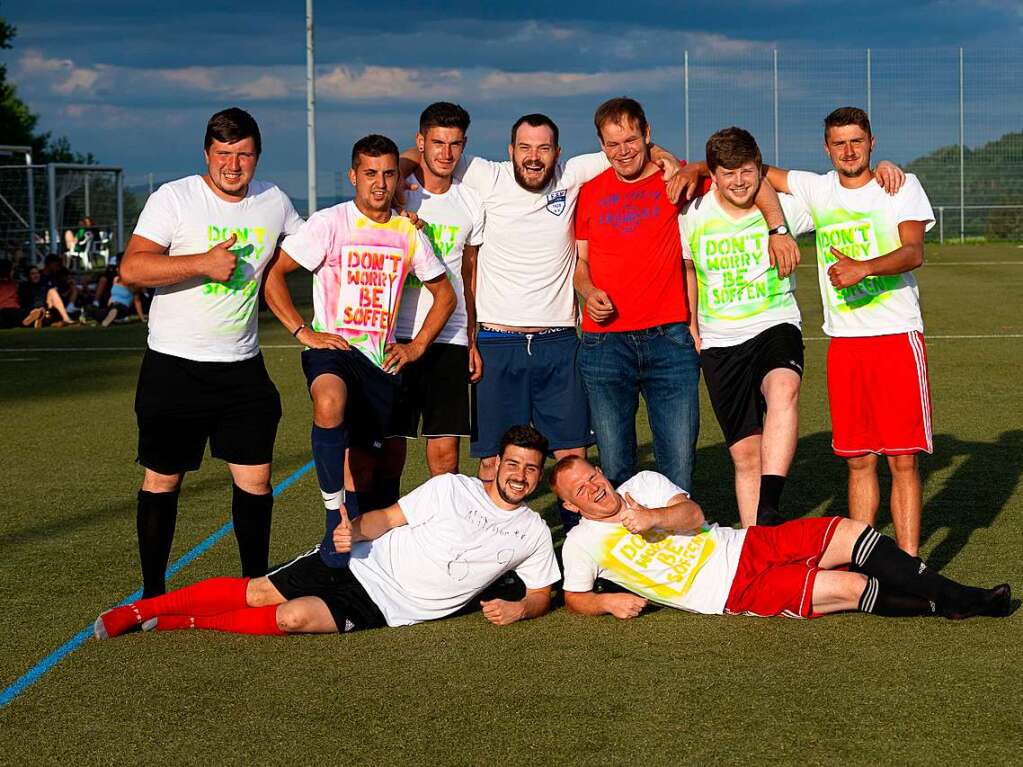 Sportlich ging es bei beim Jubilum des SV Gndelwangen zu.