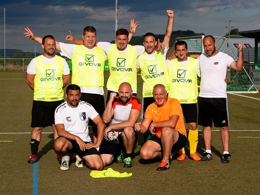 Sportlich ging es bei beim Jubilum des SV Gndelwangen zu.