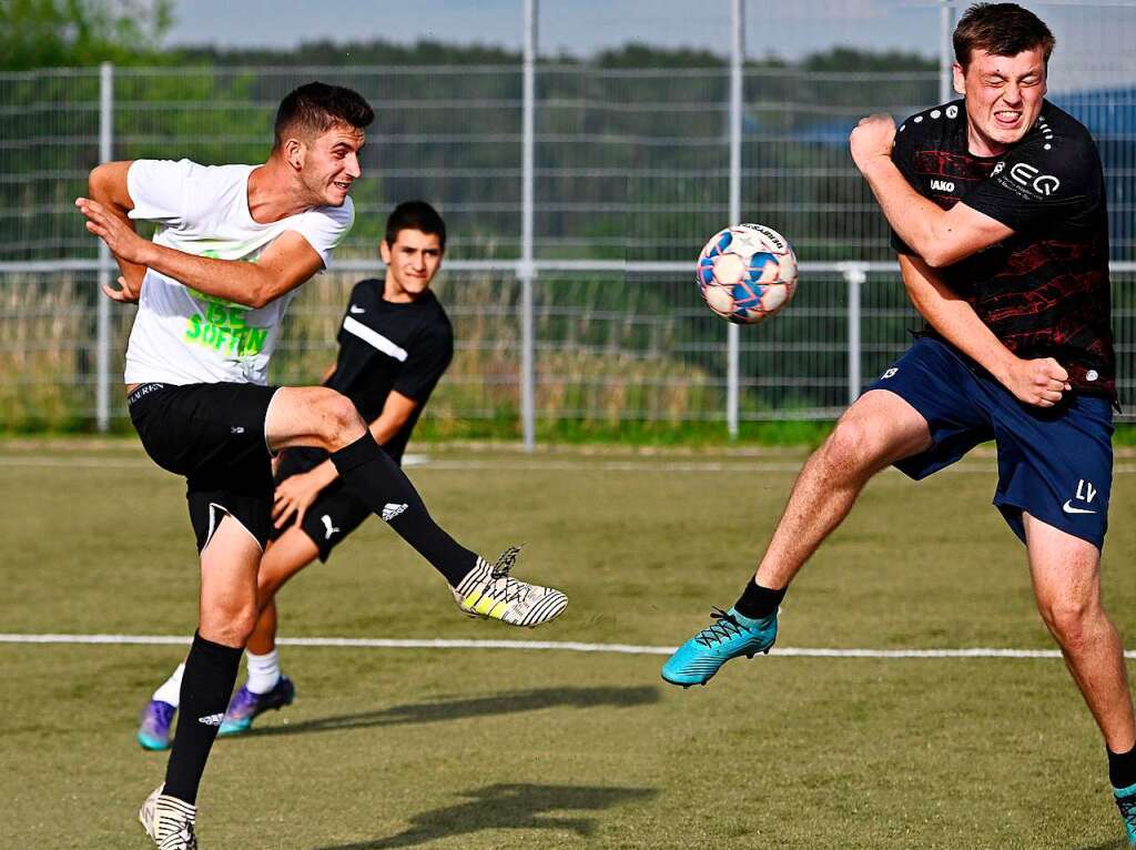 Sportlich ging es bei beim Jubilum des SV Gndelwangen zu.