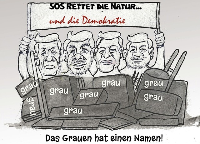 Seine eigene Sicht auf die Dinge und d...fahrung hat BZ-Karikaturist Bert Kohl.  | Foto: Bert Kohl