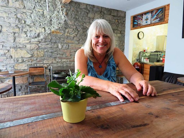 Cafleiterin Karin Stau wnscht sich ...net ist, kann jeder reinkommen.&#8220;  | Foto: Peter Gerigk