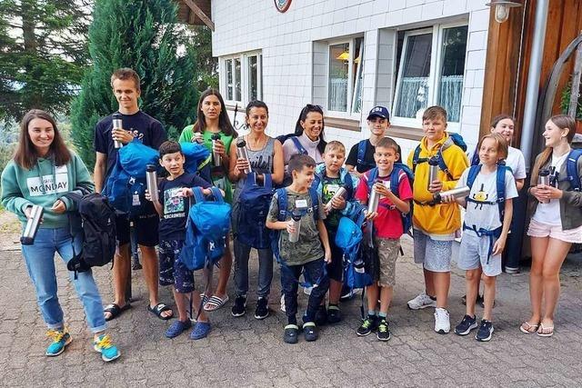 Arbeitskreis aus Weil ermglicht ukrainischen Kindern eine Freizeit im Schwarzwald