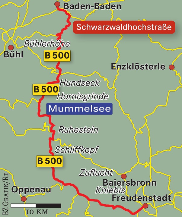 Die Schwarzwaldhochstraße - Südwest - Badische Zeitung