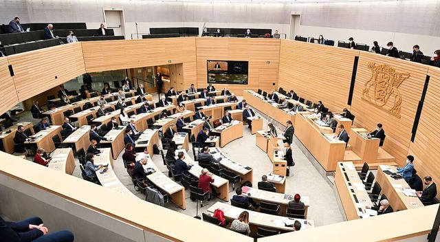 Der Landtag in Stuttgart  | Foto: Bernd Weibrod (dpa)