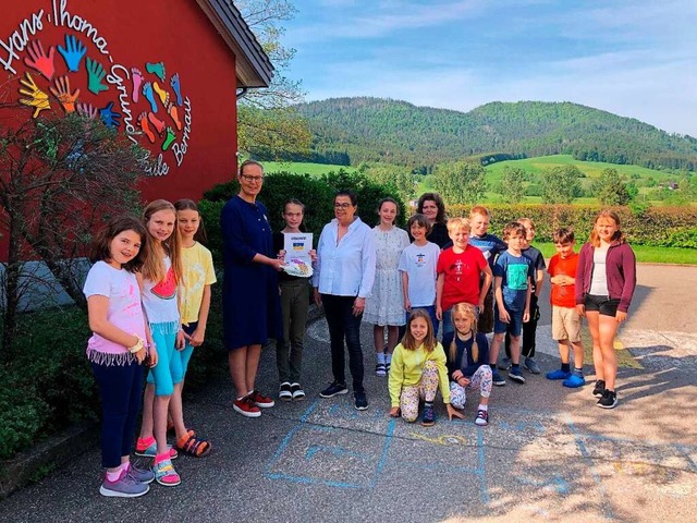 Kinder der Hans-Thoma-Grundschule Bern...ra Rabmund des Samariterlagers Bernau.  | Foto: privat