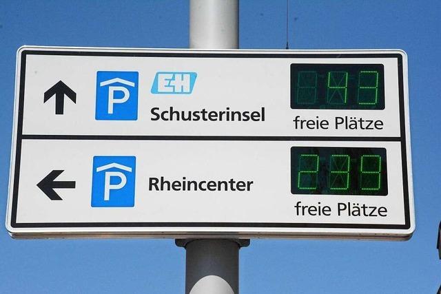 Das dynamische Parkleitsystem für Weil am Rhein kommt Ende ’22