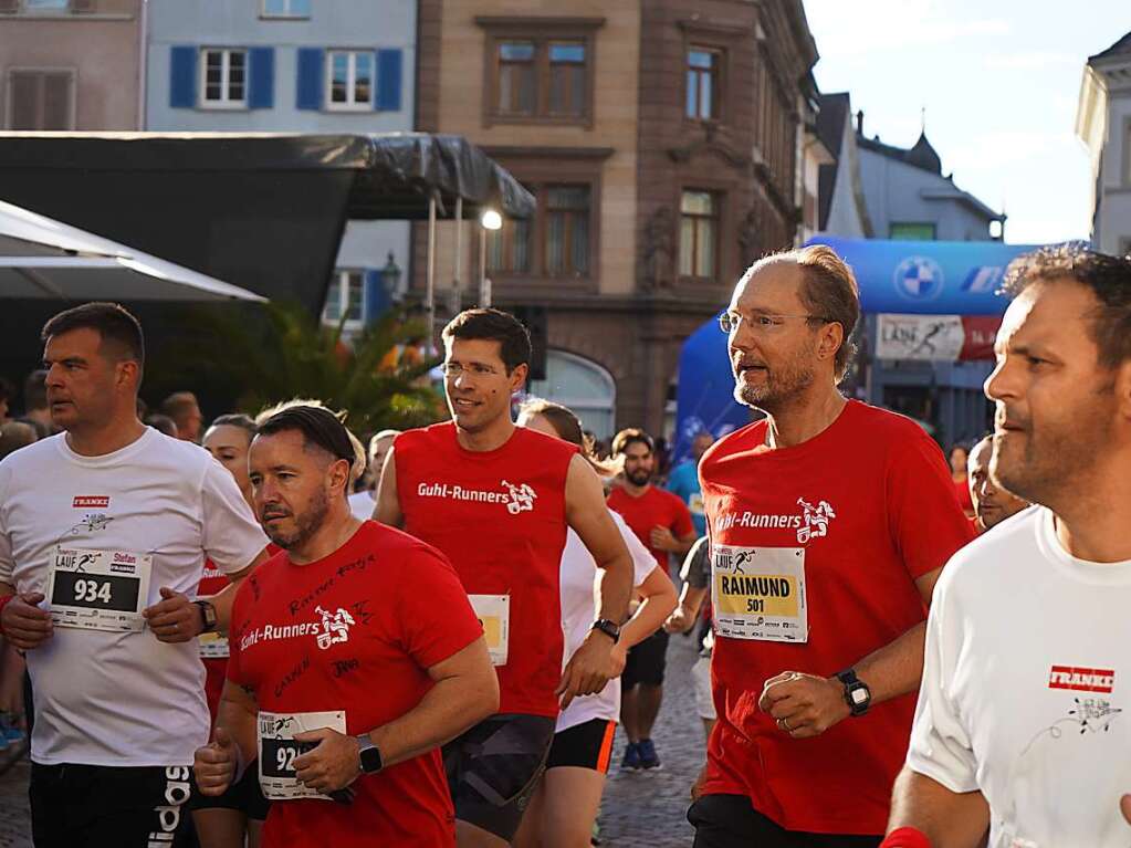 Auch ein paar Guhl-Runners sind beim Vier-Kilometer-Lauf wieder am Start.