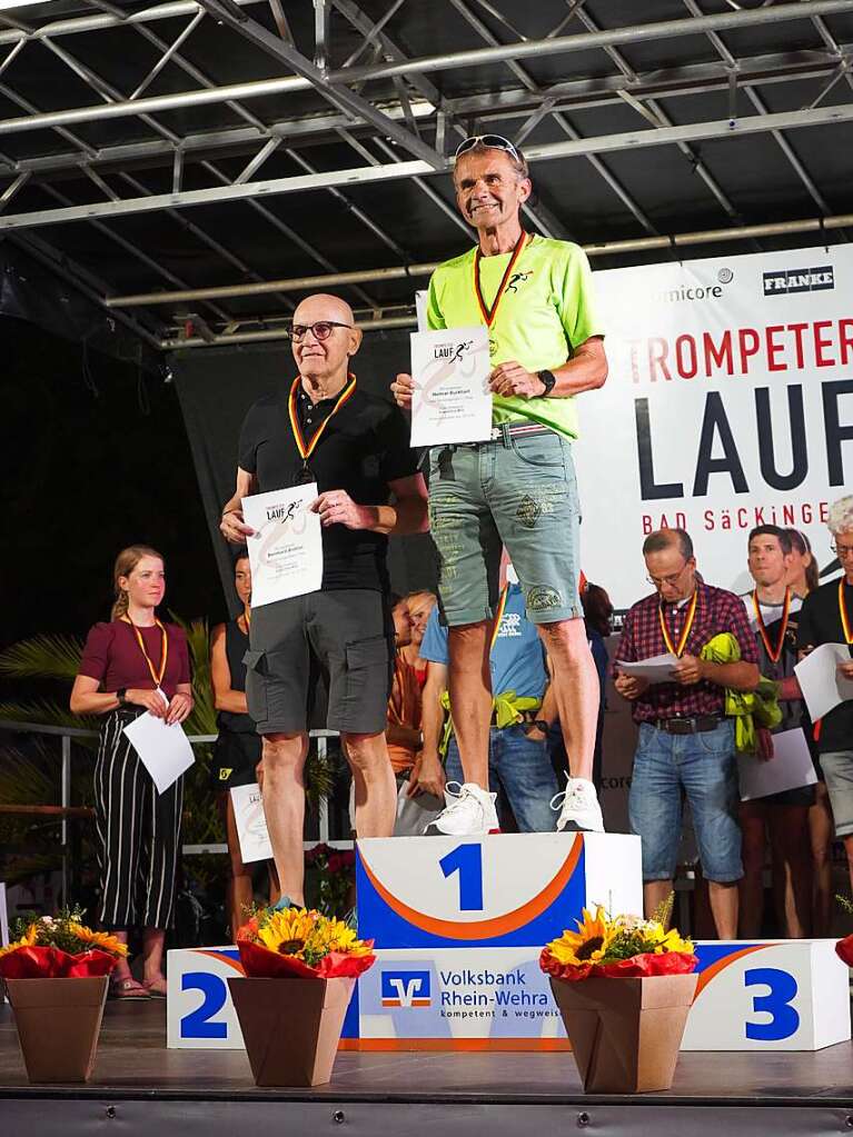 Gewinner der Kategorie W70 beim Grand Prix.