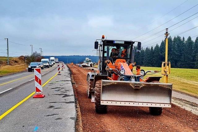 B 31-Ausbau zwischen Lffingen und Friedenweiler steht vor dem Abschluss