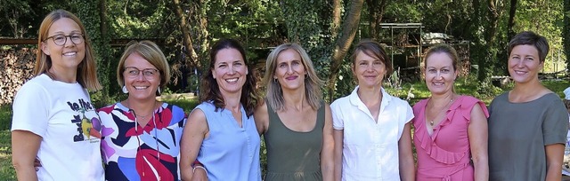 Der neue Vorstand (von links): Nadine ...h Bury, Ines Plume und Lisa Schneider   | Foto: Christine Weirich