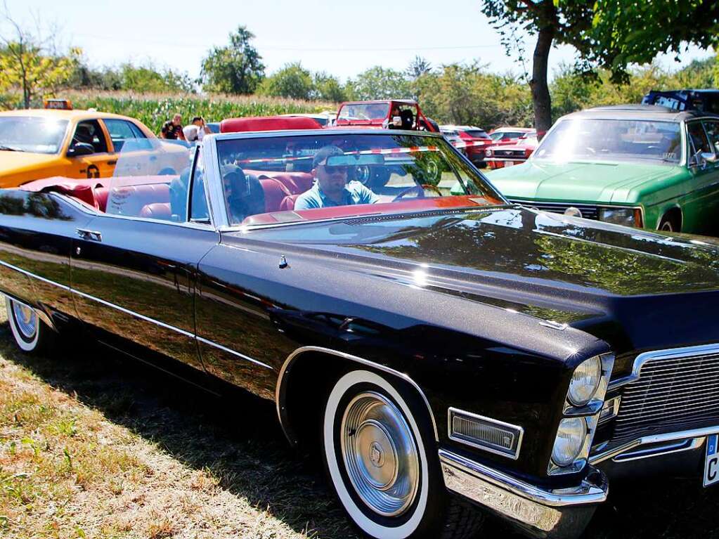 Oldtimer-Fans sind beim Power Meet Schwanau voll auf ihre Kosten gekommen.