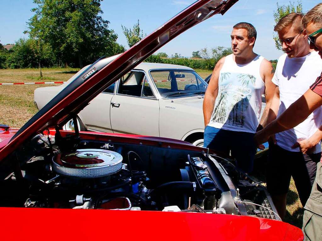 Oldtimer-Fans sind beim Power Meet Schwanau voll auf ihre Kosten gekommen.