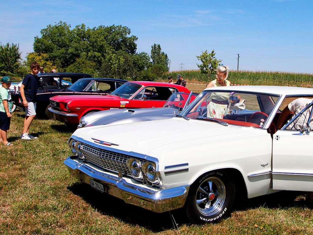 Oldtimer-Fans sind beim Power Meet Schwanau voll auf ihre Kosten gekommen.