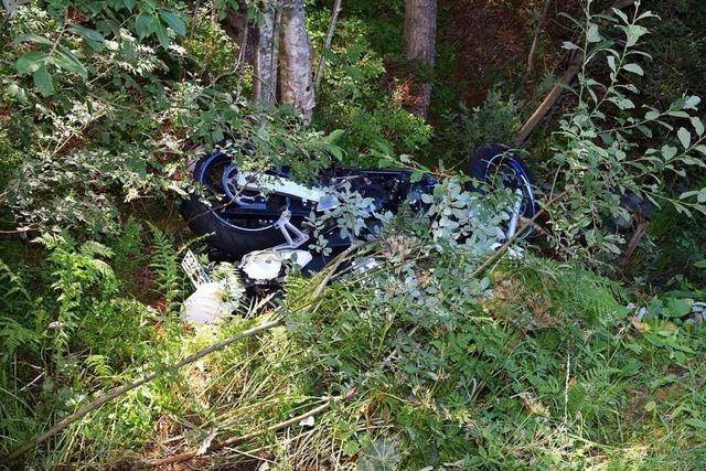 Motorradfahrer stirbt nach Unfall im Hochschwarzwald