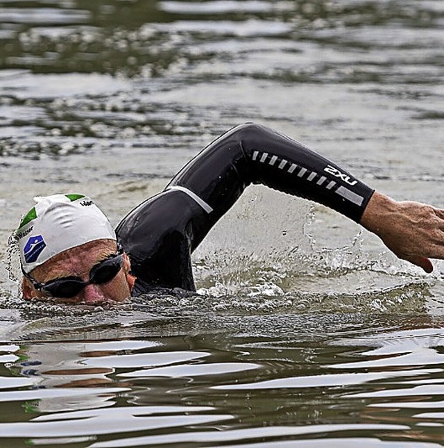 Donauschwimmer Andreas Fath  | Foto: Braxart/HFU, Tim Kiefer
