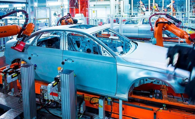 Moderne Produktion: das Audi-Werk Neckarsulm  | Foto: AUDI AG