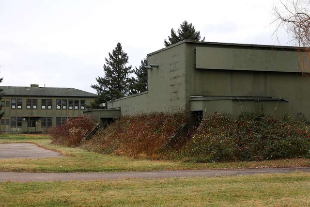 Der Probebunker auf dem Flugplatz wird abgerissen.  | Foto: Christoph Breithaupt