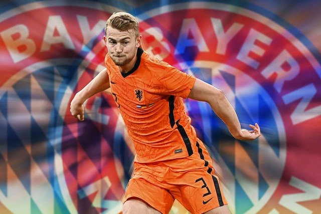 Zentraler Mann fr die Bayern-Abwehr: Matthijs de Ligt  | Foto: IMAGO/Frank Hoermann / SVEN SIMON