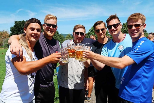 Spa und Unterhaltung hatten am Wochen...d um den Sportplatz auf der Nachtwaid.  | Foto: Christine Weirich