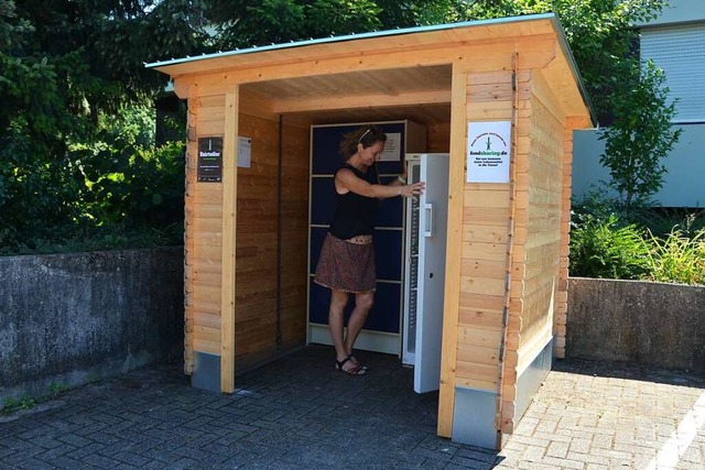 Neben Freiburg und Denzlingen steht nu... Emmendingen eine Foodsharing-Station.  | Foto: Ulrike Strter