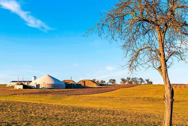 Die Leistungen der Biogasanlagen wie h... sollen im Herbst hochgefahren werden.  | Foto: imageBROKER/Lilly (IMAGO)