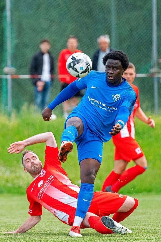 Revanche fr das 2:4 am 28. Mai: Der F...ifft auf Ex-Landesligist FC Lffingen.  | Foto: Wolfgang Scheu