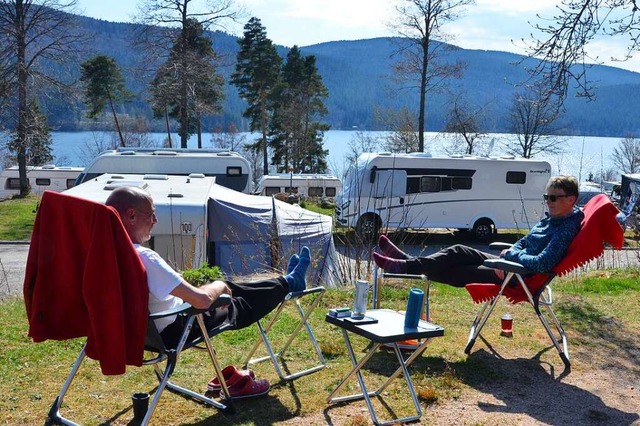 Auch die Idylle ist nicht gratis: Camp...mehreren Jahrzehnten besteuert werden.  | Foto: Sonja Niederer