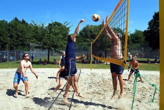 Bereits zum 23. Mal gab’s ein Beachvolleyball-Turnier in Freiburg-St. Georgen