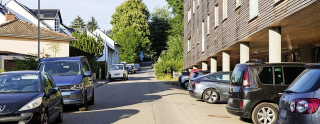 Anwohner der Strae &#8222;Am Schmelzo...rs, wenn das Gebiet Inried bebaut ist.  | Foto: Gabriele Zahn