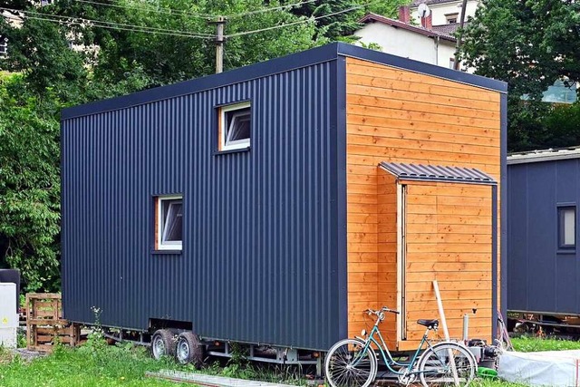 Ein Tiny House  | Foto: Uli Deck (dpa)