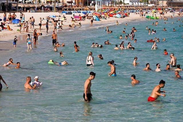 Hitze auf Mallorca - Meer wird zur warmen Brhe