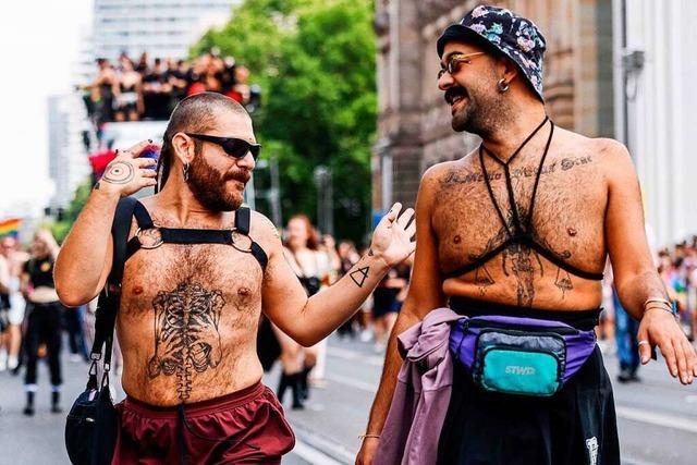 Fotos: Rund 150.000 Menschen feiern beim CSD in Berlin