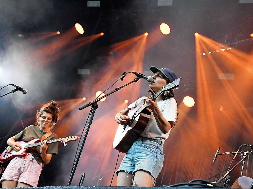 Bilder vom Stimmenkonzert mit Amy Macdonald, Malik Harris und Black Sea Dahu auf dem Alten Marktplatz in Lrrach