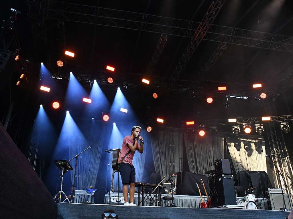 Bilder vom Stimmenkonzert mit Amy Macdonald, Malik Harris und Black Sea Dahu auf dem Alten Marktplatz in Lrrach