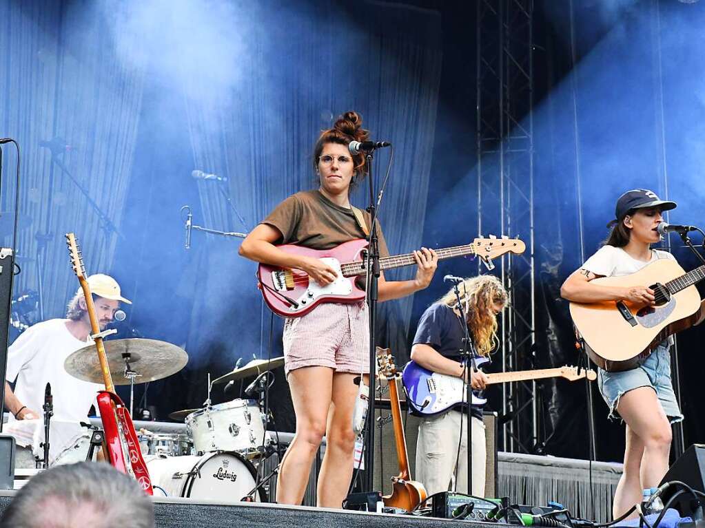 Bilder vom Stimmenkonzert mit Amy Macdonald, Malik Harris und Black Sea Dahu auf dem Alten Marktplatz in Lrrach