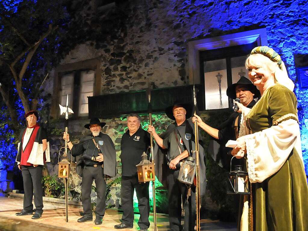 Historische Szenen und prchtige Kostme standen am Samstag im Mittelpunkt.