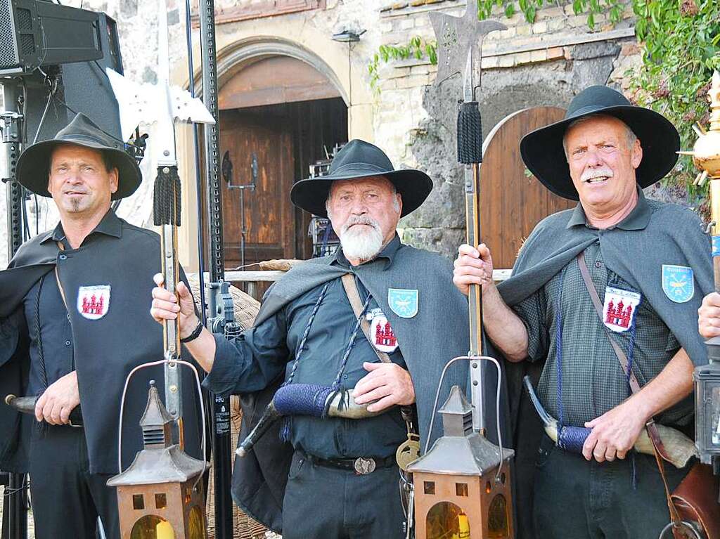 Historische Szenen und prchtige Kostme standen am Samstag im Mittelpunkt.