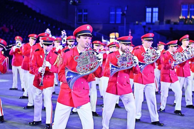 Die Jubilumsshow des Basel Tattoo 2022 war ein voller Erfolg.  | Foto: Daniel Gramespacher