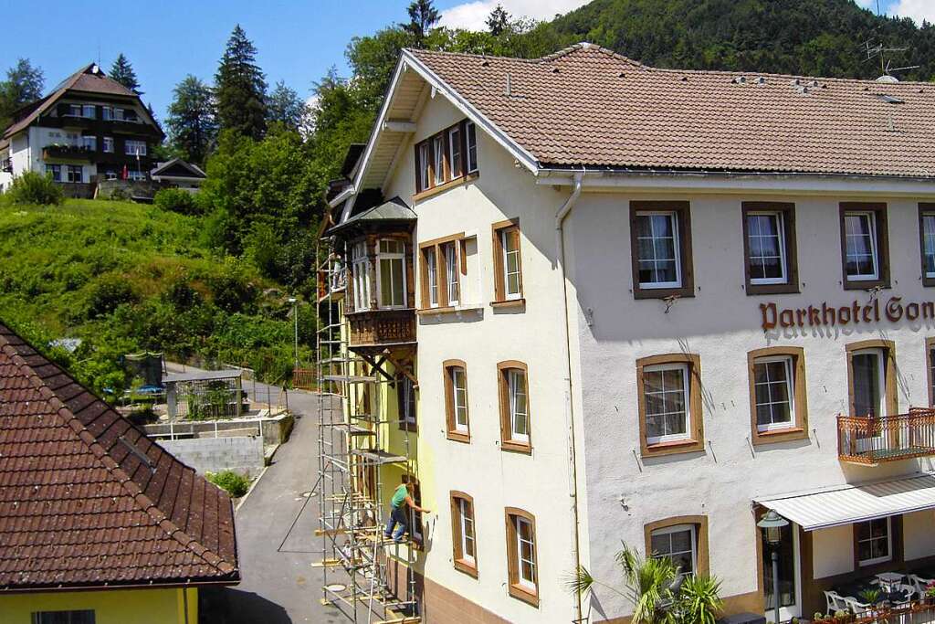 Das Parkhotel Sonne In Sch Nau War Einst Eine Der Ersten Adressen Im