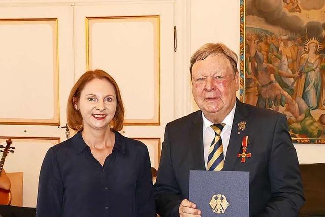 Waldkirchs Ex-OB Richard Leibinger mit Bundesverdienstkreuz ausgezeichnet
