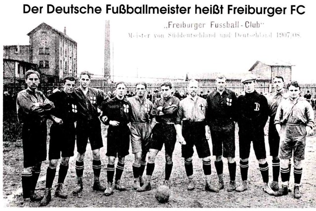 Die Meister-Elf des FFC von 1907: Augu...erger, Otto Hofherr, Philipp Burkart.   | Foto: privat