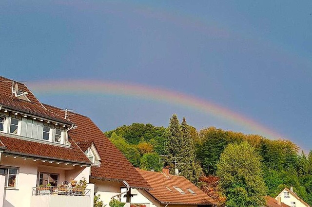 Regenbogen ber Biederbach.  | Foto: Silvia Becherer