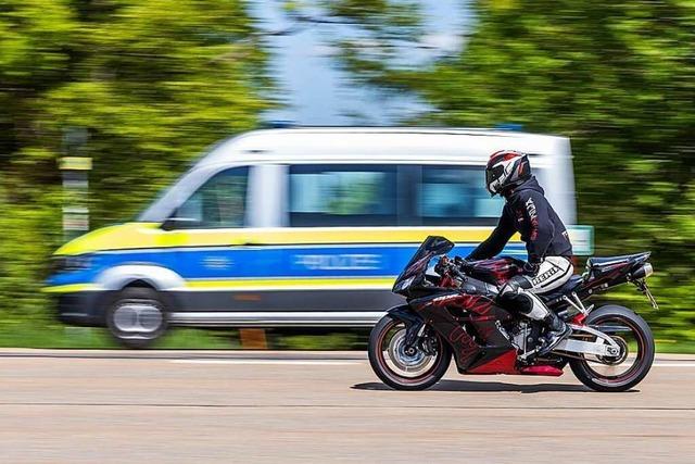 25 Verstöße bei Motorradkontrollen im Kreis Lörrach